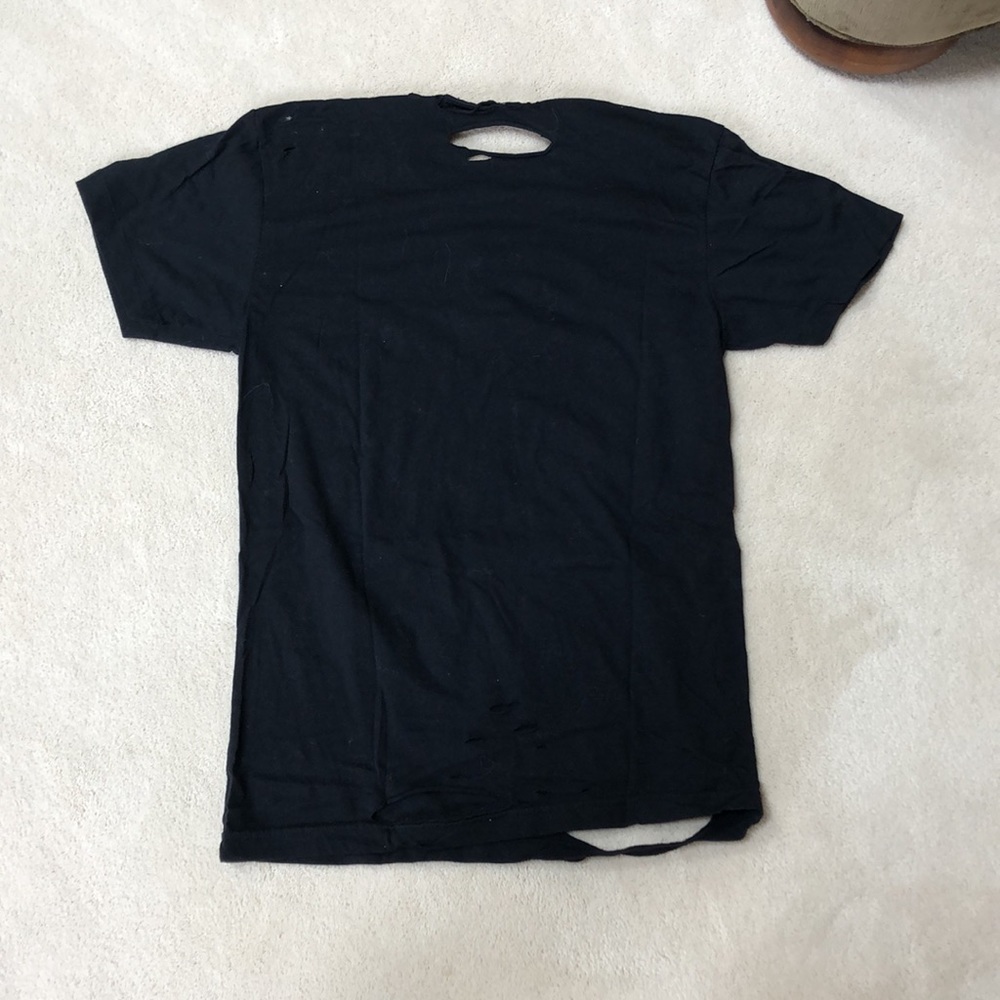 Men’s cool distressed vintage tee - Picture 5 of 5